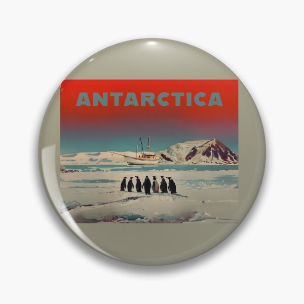 Item preview, ANTARCTICA RETRO STYLE DESIGN designed and sold by La Loca.