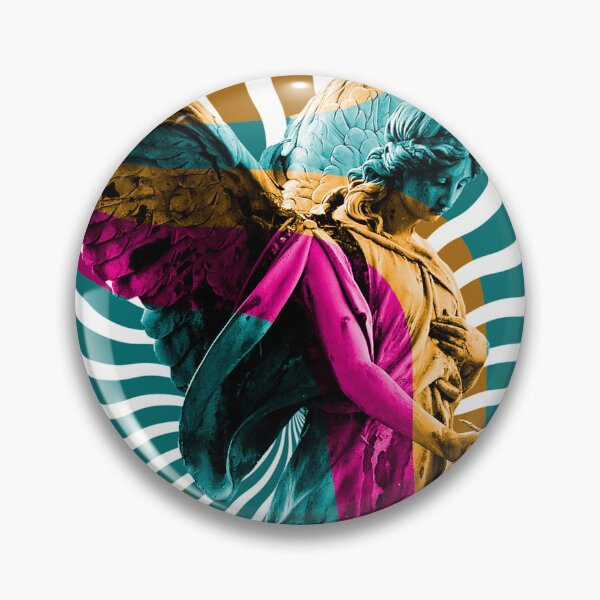 Item preview, psychedelic angel designed and sold by Emiliano Albelda.
