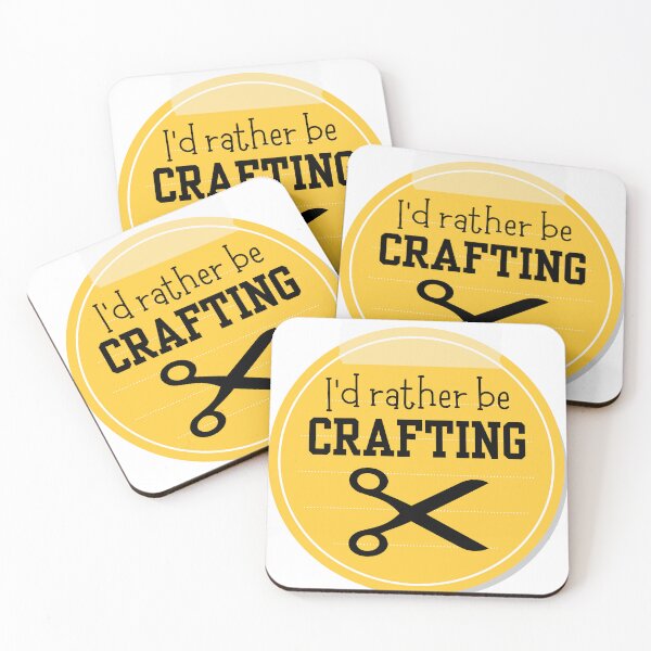 Item preview, I'd rather be CRAFTING designed and sold by tmachtan.