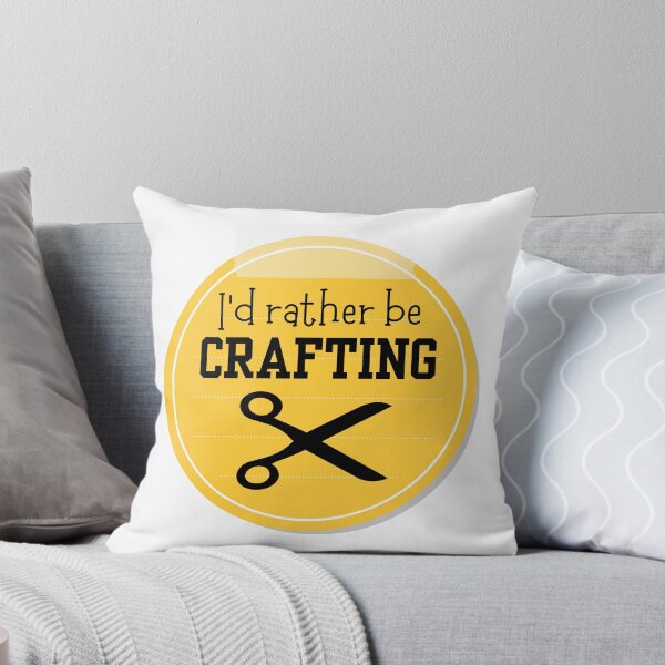 Item preview, I'd rather be CRAFTING designed and sold by tmachtan.