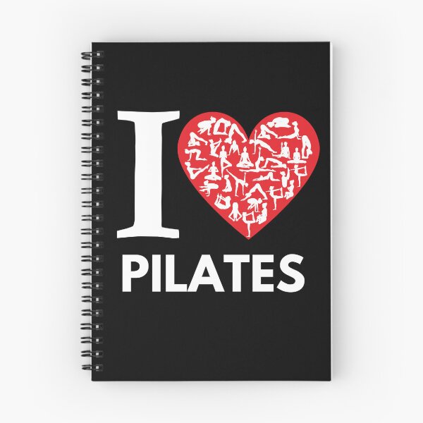 Item preview, I Love PILATES poses designed and sold by DivineMovement.