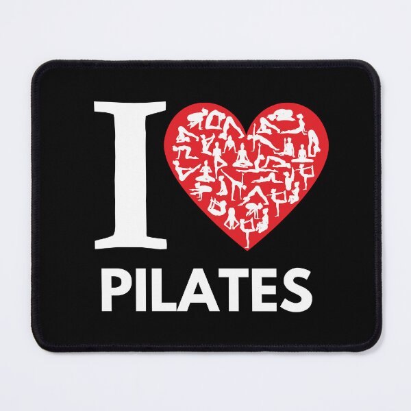 Item preview, I Love PILATES poses designed and sold by DivineMovement.