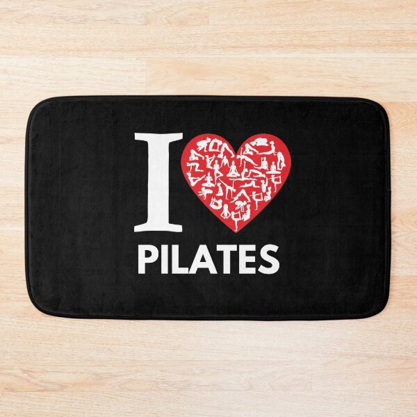 Item preview, I Love PILATES poses designed and sold by DivineMovement.