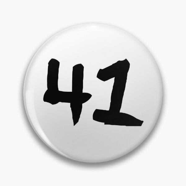 Item preview, 41, forty-one, black, ninja designed and sold by Numbers-Art.