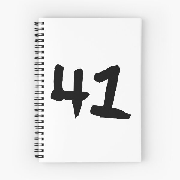 Item preview, 41, forty-one, black, ninja designed and sold by Numbers-Art.