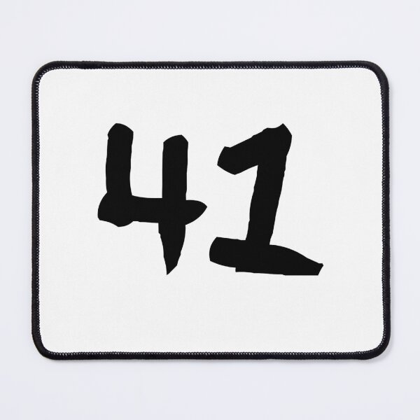 Item preview, 41, forty-one, black, ninja designed and sold by Numbers-Art.