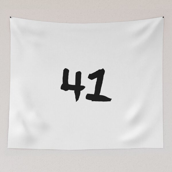 Item preview, 41, forty-one, black, ninja designed and sold by Numbers-Art.
