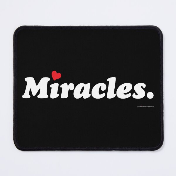 Item preview, I love Miracles Graphic designed and sold by ClaudiaFlores.