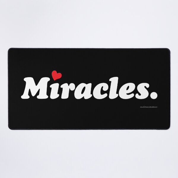 Item preview, I love Miracles Graphic designed and sold by ClaudiaFlores.
