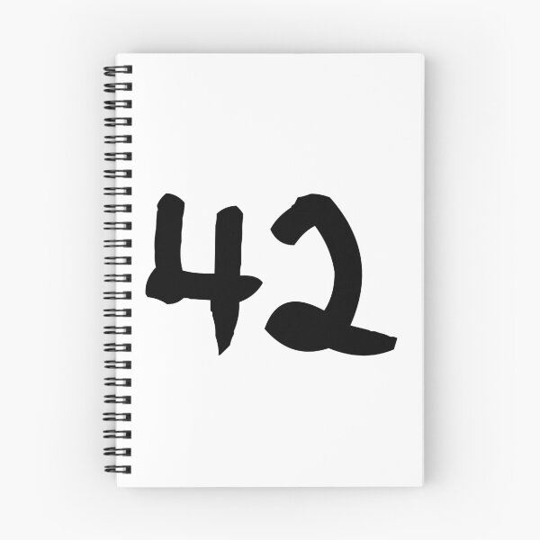 Item preview, 42, forty-two, black, ninja designed and sold by Numbers-Art.