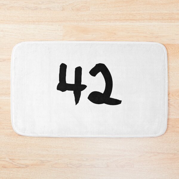 Item preview, 42, forty-two, black, ninja designed and sold by Numbers-Art.