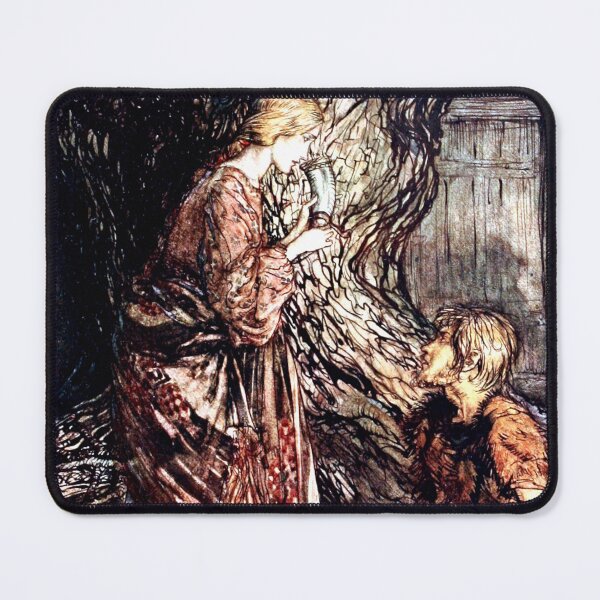 Item preview, Siegmund and Sieglinde - Rhinegold and the Valkyries - Arthur Rackham designed and sold by forgottenbeauty.