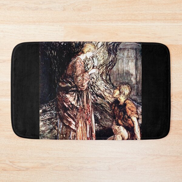 Item preview, Siegmund and Sieglinde - Rhinegold and the Valkyries - Arthur Rackham designed and sold by forgottenbeauty.