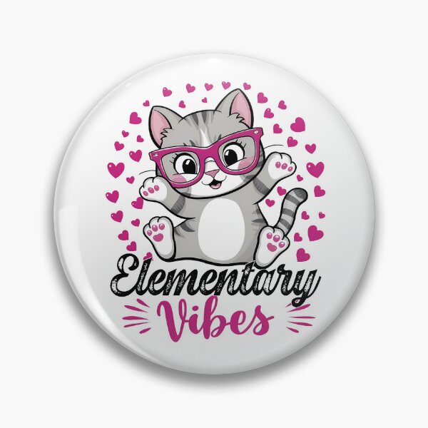 Item preview, Elementary Grade Vibes Cute Cat Student Teacher Back To School  designed and sold by Smix Pixels.