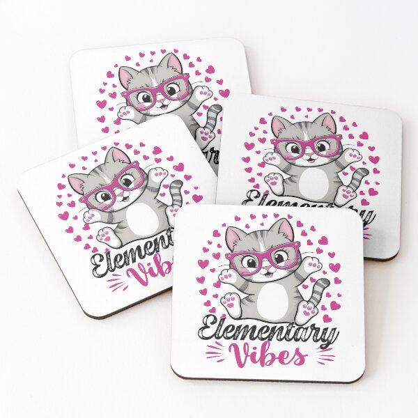 Item preview, Elementary Grade Vibes Cute Cat Student Teacher Back To School  designed and sold by Smix Pixels.