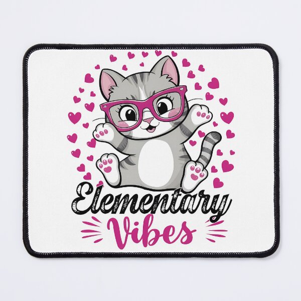 Item preview, Elementary Grade Vibes Cute Cat Student Teacher Back To School designed and sold by Smix Pixels.
