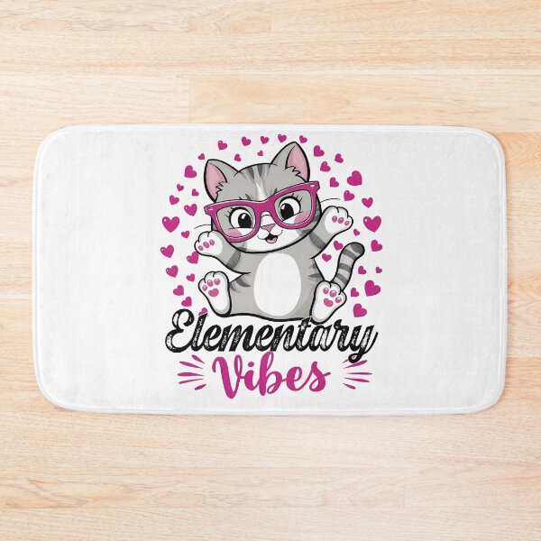 Item preview, Elementary Grade Vibes Cute Cat Student Teacher Back To School  designed and sold by Smix Pixels.