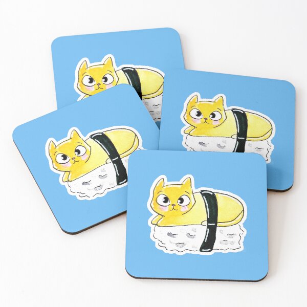 Item preview, Ta-meow-go Sushi Cat designed and sold by NapuaAhina.