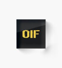 OIF Acrylic Block