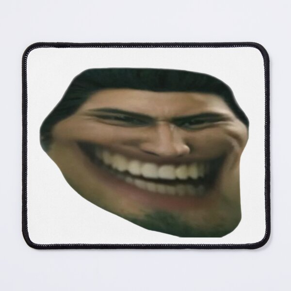 Item preview, Kiryu Troll Face Yakuza Meme designed and sold by MerikuroCreates.