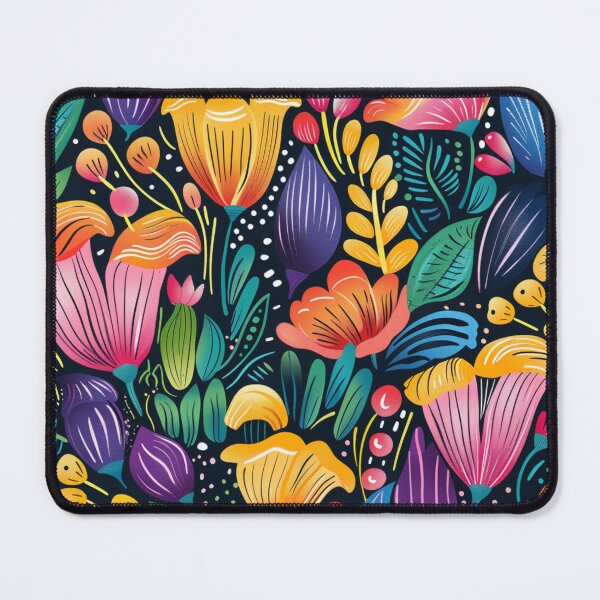 Item preview, Whimsical Art Nouveau Flowers designed and sold by PMGDigital.