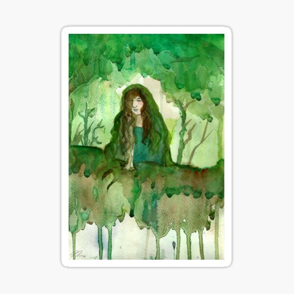 Maanutar The Earth Goddess Sticker