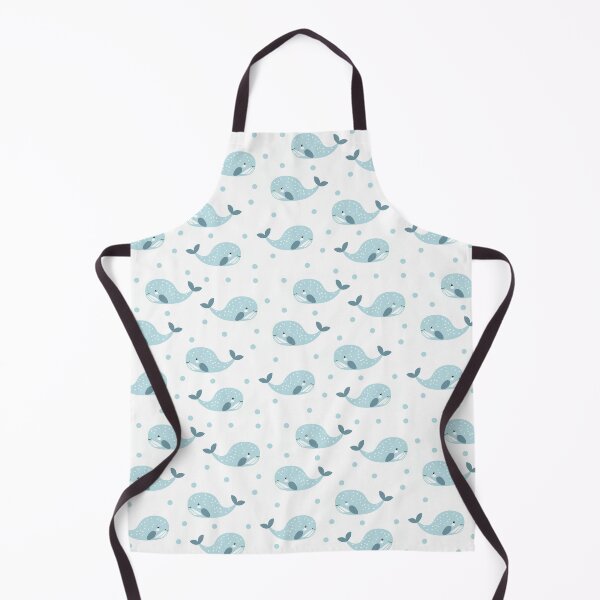 Artikelvorschau, Blaue Babywale mit Tupfen entworfen und verkauft von NesaArtSpace.