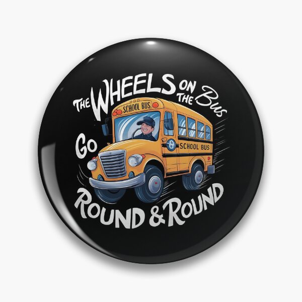 Item preview, the wheels on the Bus Go Round And Round ? Student Back To School  designed and sold by Smix Pixels.