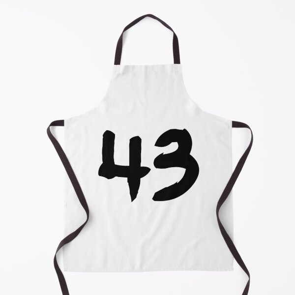 Item preview, 43, forty-three, black, ninja designed and sold by Numbers-Art.