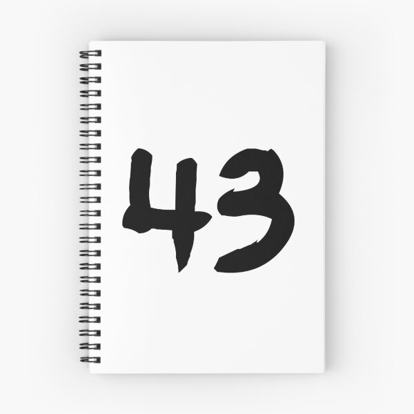 Item preview, 43, forty-three, black, ninja designed and sold by Numbers-Art.