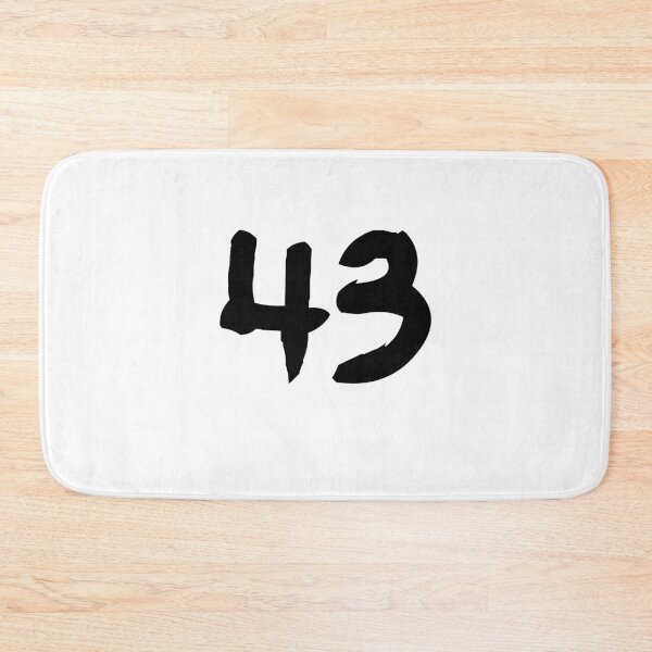 Item preview, 43, forty-three, black, ninja designed and sold by Numbers-Art.