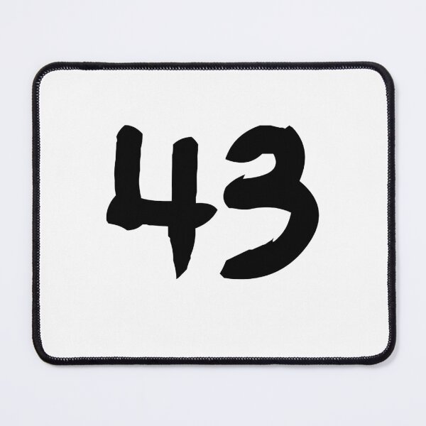 Item preview, 43, forty-three, black, ninja designed and sold by Numbers-Art.