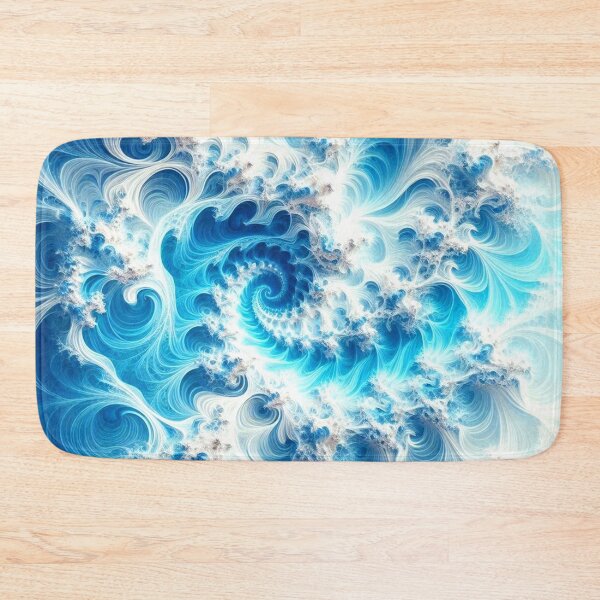 Item preview, Baby Blue Fractal designed and sold by connie campbell.