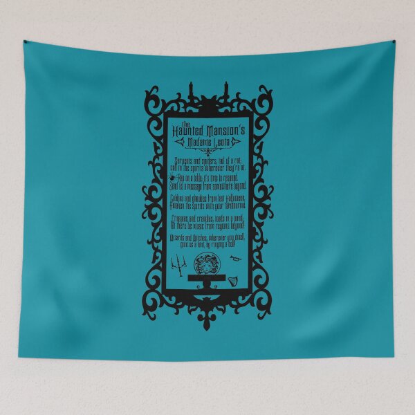 Item preview, Madame Leota Aqua-Black designed and sold by TheCaliGirls.