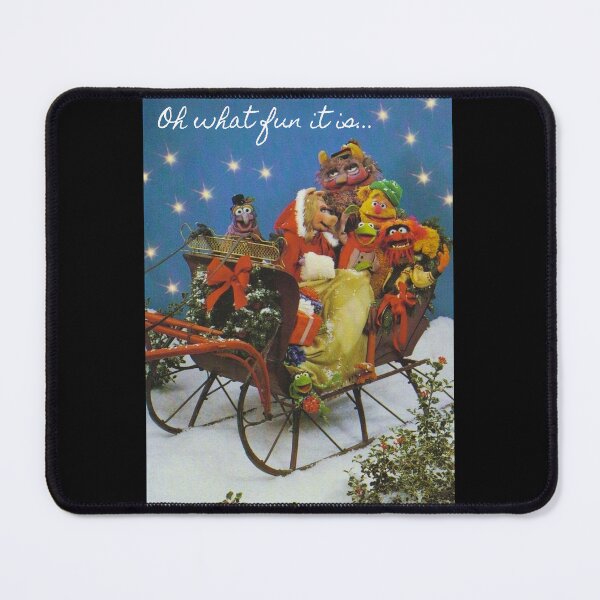 Item preview, Vintage Muppet Christmas Card Repop designed and sold by StrangeBootique.