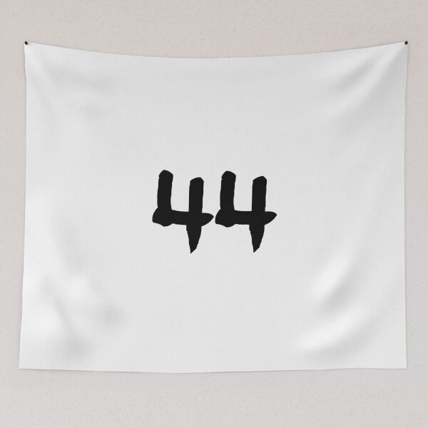 Item preview, 44, forty-four, black, ninja designed and sold by Numbers-Art.