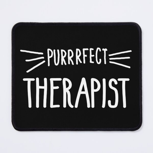 Item preview, Therapist Gift Cute Perfect Therapist Cat Lover design designed and sold by farhanhafeez.