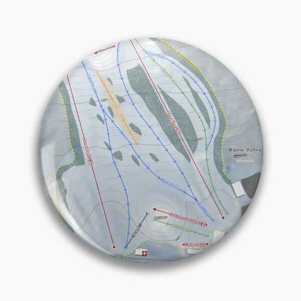 Item preview, Alpine Valley Resort Trail Map designed and sold by Mapsynergy.