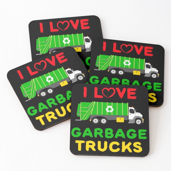 Item preview, Garbage Truck Shirt Toddler - I Love Garbage Truck designed and sold by farhanhafeez.