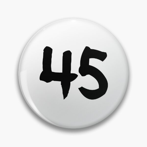 Item preview, 45, forty-five, black, ninja designed and sold by Numbers-Art.
