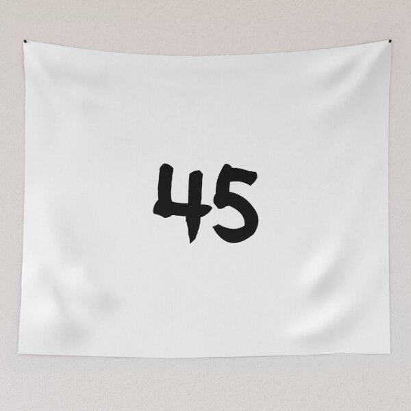 Item preview, 45, forty-five, black, ninja designed and sold by Numbers-Art.