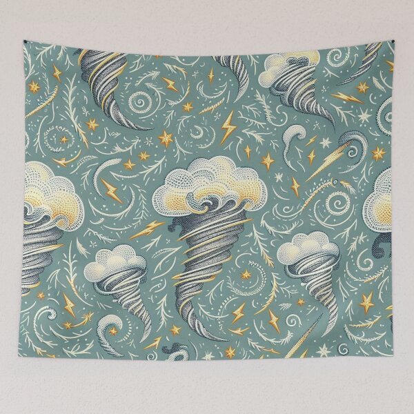 Item preview, Tornadoes and Lightning designed and sold by ImmortalA.