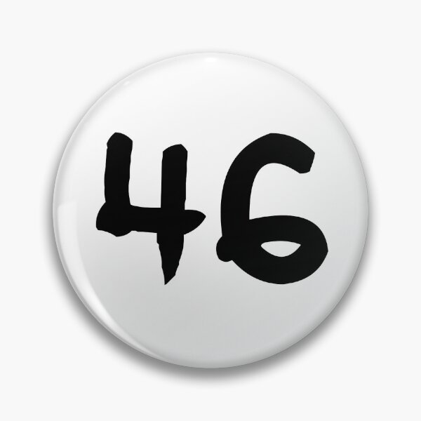 Item preview, 46, forty-six, black, ninja designed and sold by Numbers-Art.