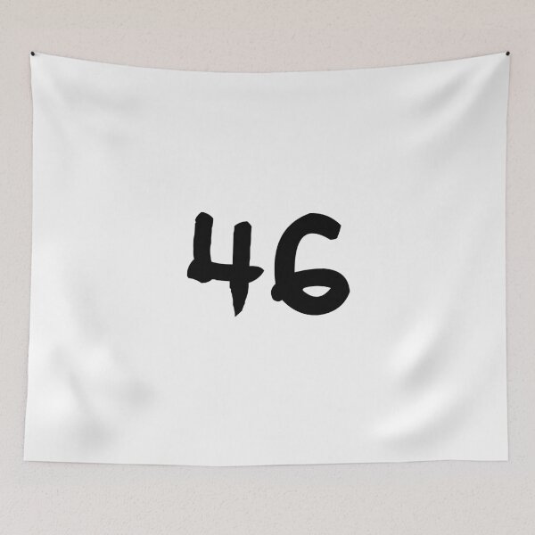 Item preview, 46, forty-six, black, ninja designed and sold by Numbers-Art.