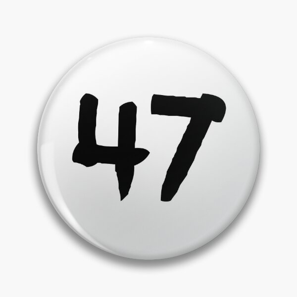 Item preview, 47, forty-seven, black, ninja designed and sold by Numbers-Art.