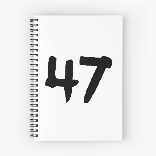 Item preview, 47, forty-seven, black, ninja designed and sold by Numbers-Art.