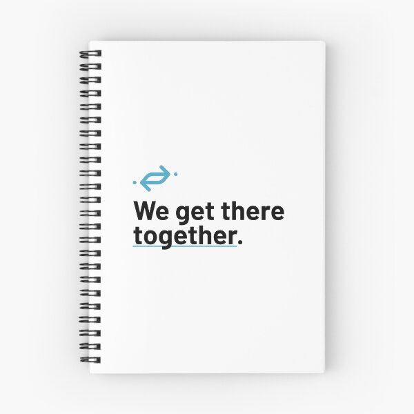 Item preview, We Get There Together designed and sold by CatenaryMaps.