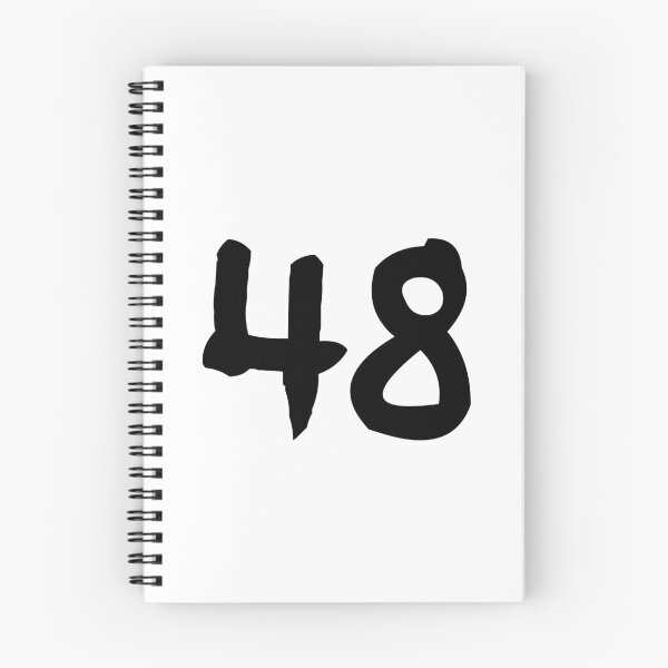 Item preview, 48, forty-eight, black, ninja designed and sold by Numbers-Art.
