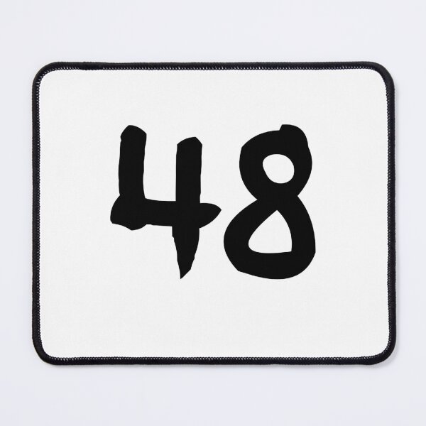 Item preview, 48, forty-eight, black, ninja designed and sold by Numbers-Art.