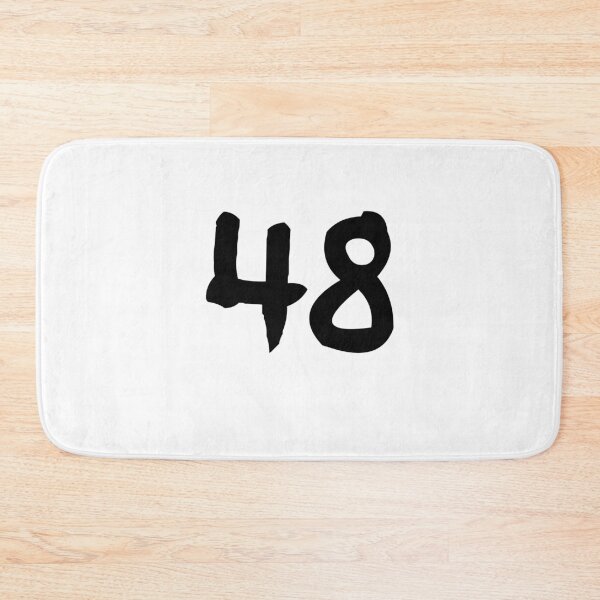 Item preview, 48, forty-eight, black, ninja designed and sold by Numbers-Art.